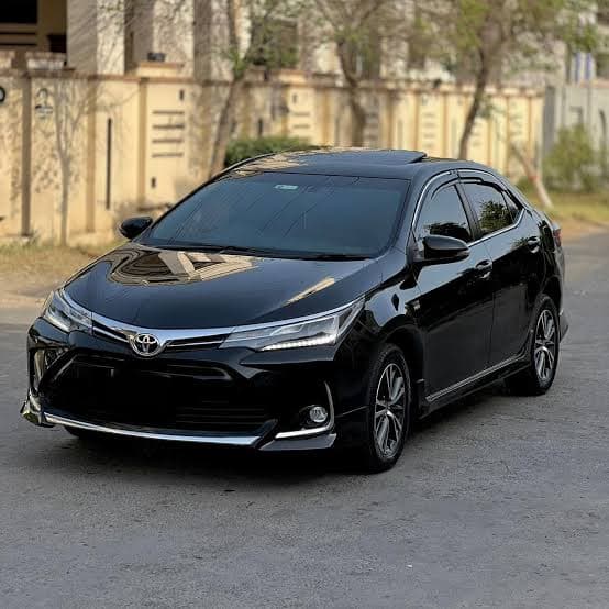 Toyota Corolla Altis Grande available to rent from Dream Car